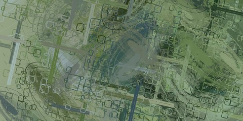 Canvas painting. Colorful background texture mix. 2d illustration. Texture unique backdrop matrix form figures. Creative natural chaos structure element material creation bitmap. Acrylic variety vivid