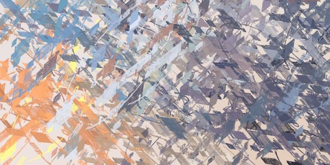 Canvas painting. Colorful background texture mix. 2d illustration. Texture unique backdrop matrix form figures. Creative natural chaos structure element material creation bitmap. Acrylic variety vivid