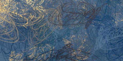 Canvas painting. Colorful background texture mix. 2d illustration. Texture unique backdrop matrix form figures. Creative natural chaos structure element material creation bitmap. Acrylic variety vivid