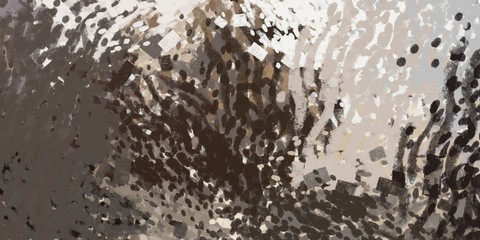 Canvas painting. Colorful background texture mix. 2d illustration. Texture unique backdrop matrix form figures. Creative natural chaos structure element material creation bitmap. Acrylic variety vivid