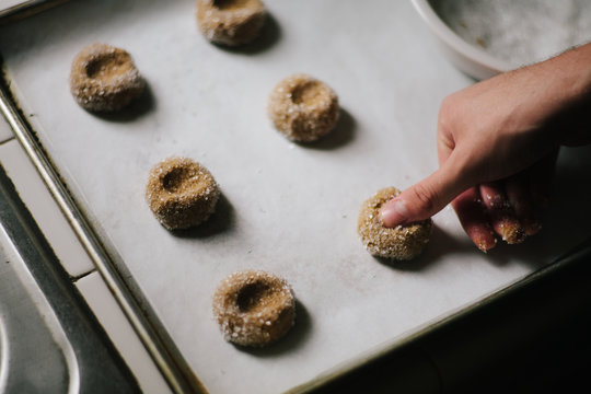 Baking Ginger snaps