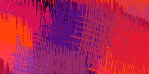 Decorative oil painting. Vibrant dynamic art. 2d illustration. Texture backdrop. Creative chaos structure element.