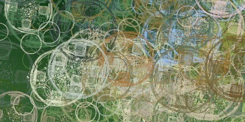 Decorative oil painting. Vibrant dynamic art. 2d illustration. Texture backdrop. Creative chaos structure element.