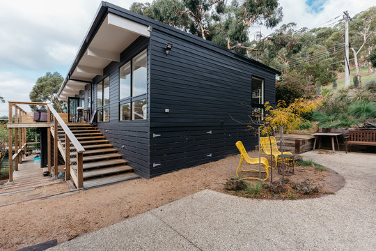 Exterior Of An Australian Beach House