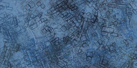 Art wallpaper. Digital canvas. 2d illustration. Texture backdrop painting. Creative chaos structure element.