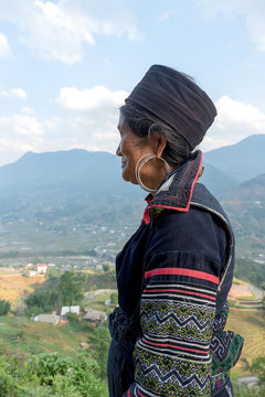 Elderly woman from Northern Vietnam