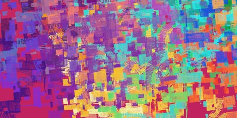 Brush painting. Artistic canvas. Oil art. 2d illustration. Texture backdrop. Creative chaos structure element.