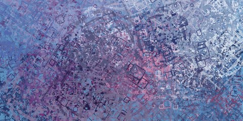 Brush painting. Artistic canvas. Oil art. 2d illustration. Texture backdrop. Creative chaos structure element.