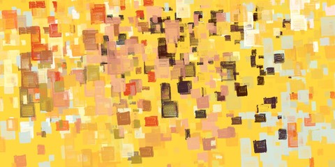 Brush painting. Artistic canvas. Oil art. 2d illustration. Texture backdrop. Creative chaos structure element.