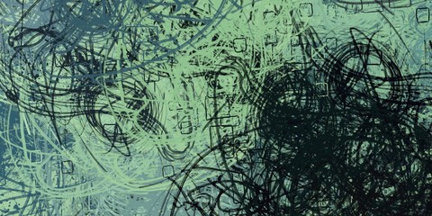 Decorative oil painting. Vibrant dynamic art. 2d illustration. Texture backdrop. Creative chaos structure element.