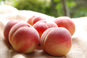 美味しそうな桃