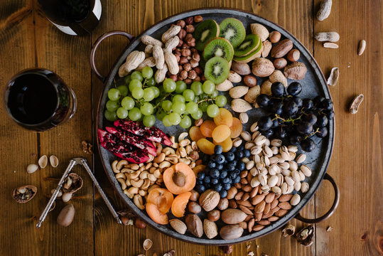 Nuts and Fruit Party Platter
