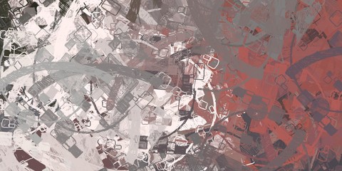 Art wallpaper. Digital canvas. 2d illustration. Texture backdrop painting. Creative chaos structure element.