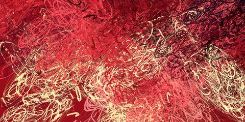 Handmade surreal abstract pattern. Modern artistic canvas. 2d illustration. Texture backdrop painting. Creative chaos structure element.