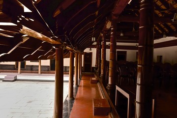 An old Kerala Home with incredible woodwork and finishing