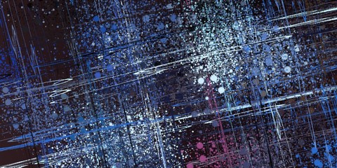 Crazy sketch random pattern. Creative chaos and variety structure. Modern art drawing painting. 2d illustration. Digital texture wallpaper. Artistic sketch draw backdrop material. 