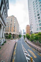 Italian street, Shiodome Shimbashi, Tokyo, Japan