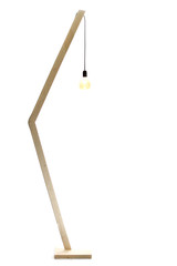 big hanging lamp isolated on white - 278317660