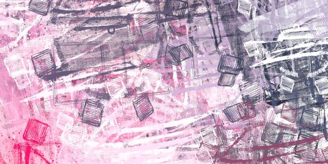 Crazy sketch random pattern. Creative chaos and variety structure. Modern art drawing painting. 2d illustration. Digital texture wallpaper. Artistic sketch draw backdrop material. 