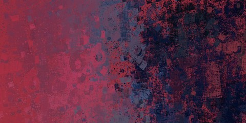 Handmade surreal abstract pattern. Modern artistic canvas. 2d illustration. Texture backdrop painting. Creative chaos structure element.