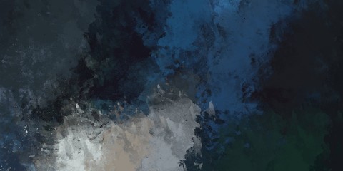 Decorative oil painting. Vibrant dynamic art. 2d illustration. Texture backdrop. Creative chaos structure element.