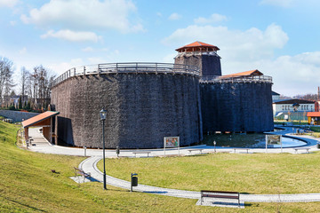 WIELICZKA - APRIL 02,2014: Graduation tower