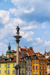 Obraz premium Stare Miasto w Warszawie City w Polsce