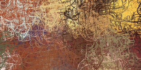 Art wallpaper. Digital canvas. 2d illustration. Texture backdrop painting. Creative chaos structure element.