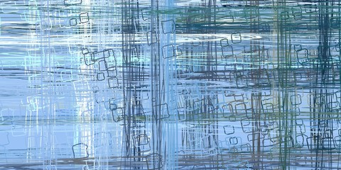 Obraz premium Canvas painting. Colorful background texture. 2d illustration. Texture backdrop. Creative chaos structure element.