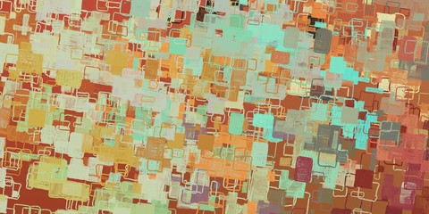 Canvas painting. Colorful background texture. 2d illustration. Texture backdrop. Creative chaos structure element.