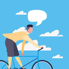 people riding bicycle activity image