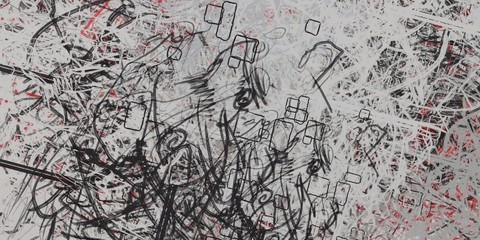 Canvas painting. Colorful background texture. 2d illustration. Texture backdrop. Creative chaos structure element.