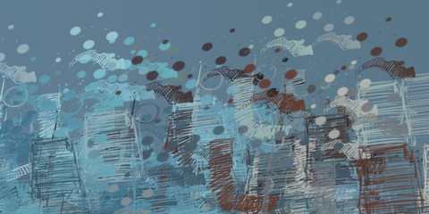 Canvas painting. Colorful background texture. 2d illustration. Texture backdrop. Creative chaos structure element.