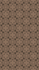 Ornate geometric pattern and two-tone abstract background
