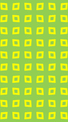 Ornate geometric pattern and two-tone abstract background