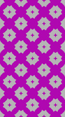 Ornate geometric pattern and two-tone abstract background