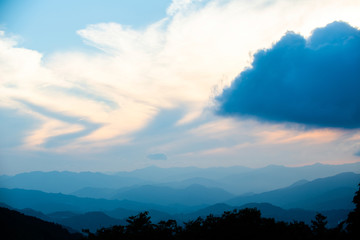 土佐の山間