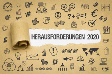 Herausforderungen 2020