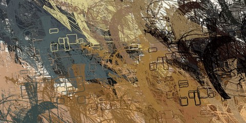 Canvas painting. Colorful background texture. 2d illustration. Texture backdrop. Creative chaos structure element.