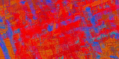 Canvas painting. Colorful background texture. 2d illustration. Texture backdrop. Creative chaos structure element.