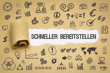 Schneller bereitstellen