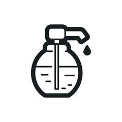 liquid soap vector icon