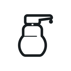 liquid soap vector icon