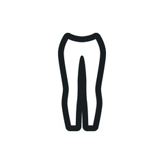 pants vector icon