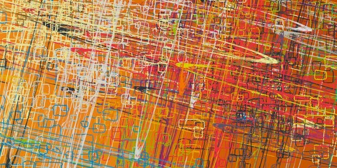 Artistic sketch structure. Creative art. 2d illustration. Texture backdrop painting element.