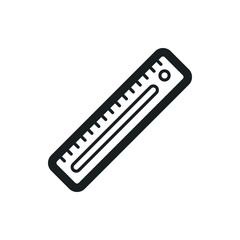ruler vector icon