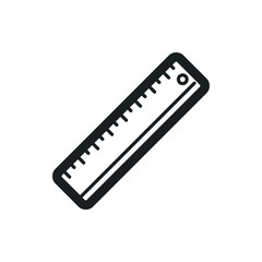ruler vector icon