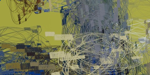 Art wallpaper. Digital canvas. 2d illustration. Texture backdrop painting. Creative chaos structure element.