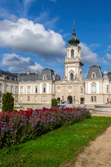 Famous Hungarian castle in a town Keszthely