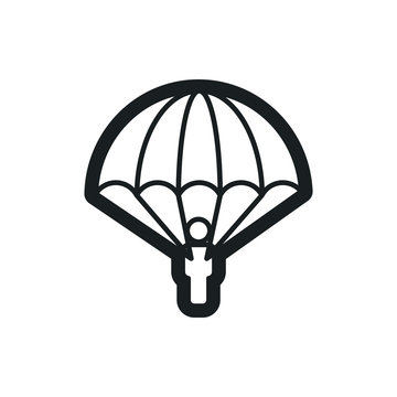 recommend clip art: parachoote vector icon